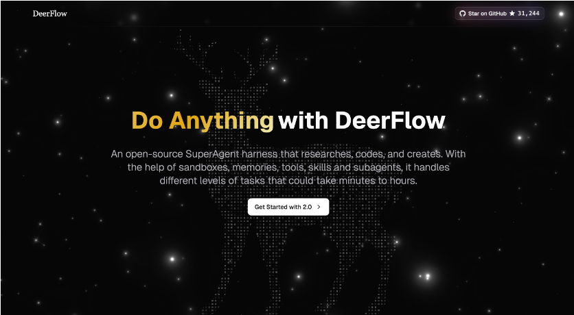 字节跳动重磅开源 DeerFlow2.0:打造“中国版”超级智能体编排框架