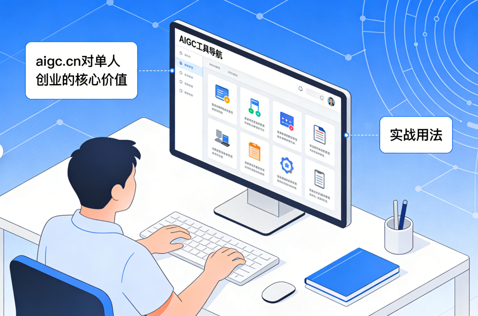 一人创业公司 OPC,必须要知道的AIGC工具导航