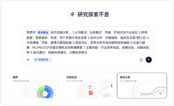 通义千问“深度研究”上线财经分析模块，接入万只股票实时行情与百万份财报