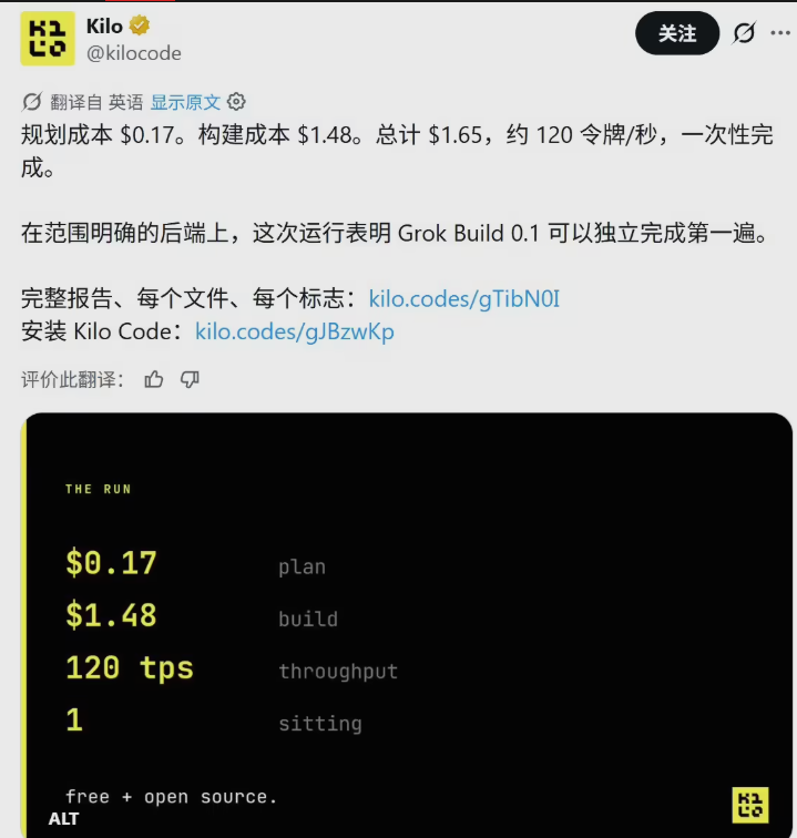 马斯克AI编程神器首战告捷！ 11 块钱狂虐GPT-5.5，程序员要失业？