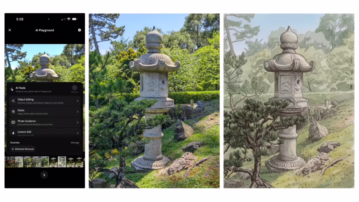 Adobe 相机应用 Project Indigo 测试新功能:AI 指导你怎么拍更出片